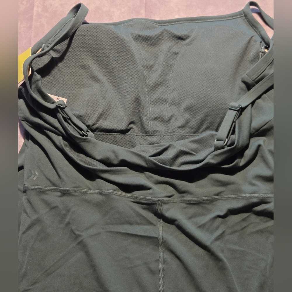 Womens Everyday Soft Active Bodysuit All In Motion Dark Green XXL NWT - Picture 12 of 13